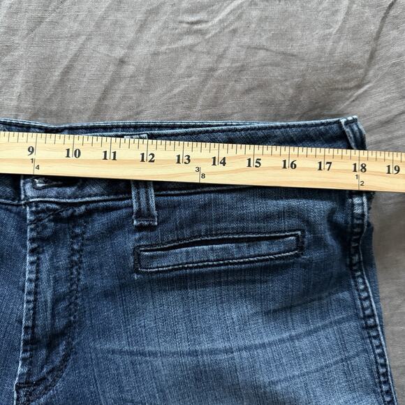 Ariat Women's Jeans 34R Blue Med Rise Bootcut Trousers Western Dark Wash 36x32 - Picture 4 of 11